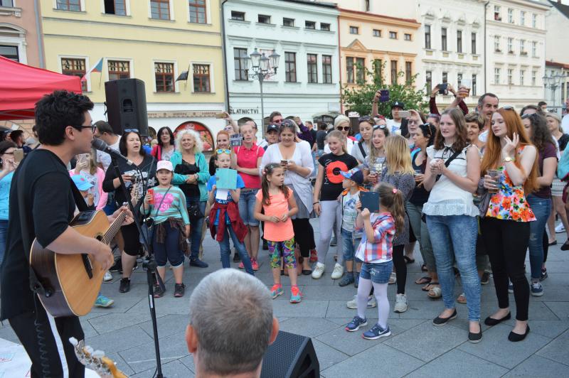 Meeting point FM CITY FEST 2019, Frýdek-Místek -Náměstí Svobody