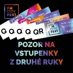 POZOR NA VSTUPENKY Z DRUHÉ RUKY