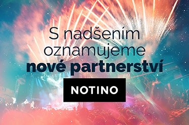 VELKÁ NOVINKA - partnerem festivalu se stává Notino!