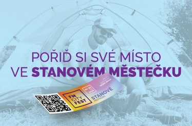 Stanové městečko FMCityFestu je v prodeji!